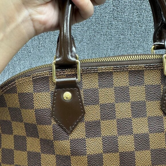 Louis Vuitton Alma PM Damier Ebene Hand Bag 699-081625 - Picture 6 of 15